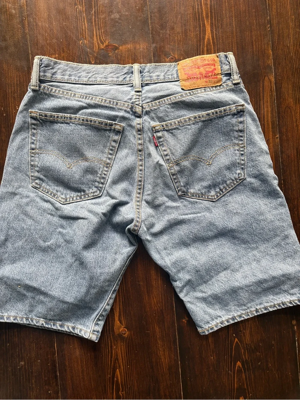 Levi Light Blue Denim Men's Jorts